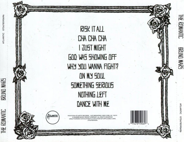 Bruno Mars - The Romantic (CD) - Image 2
