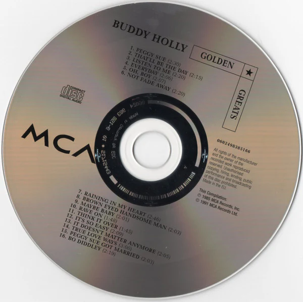 Buddy Holly - Golden Greats (CD) - Image 3