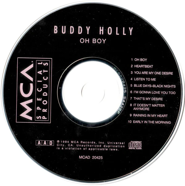 Buddy Holly - Oh Boy (CD) - Image 3