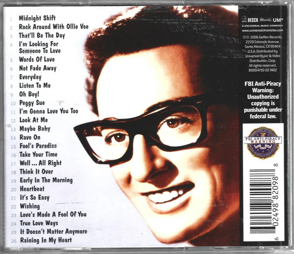 Buddy Holly - The Definitive Collection (CD) - Image 2