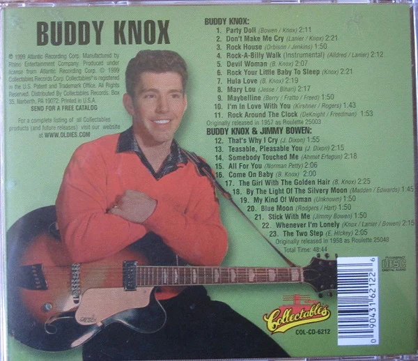 Buddy Knox & Jimmy Bowen - Buddy Knox / Buddy Knox & Jimmy Bowen (CD) - Image 2