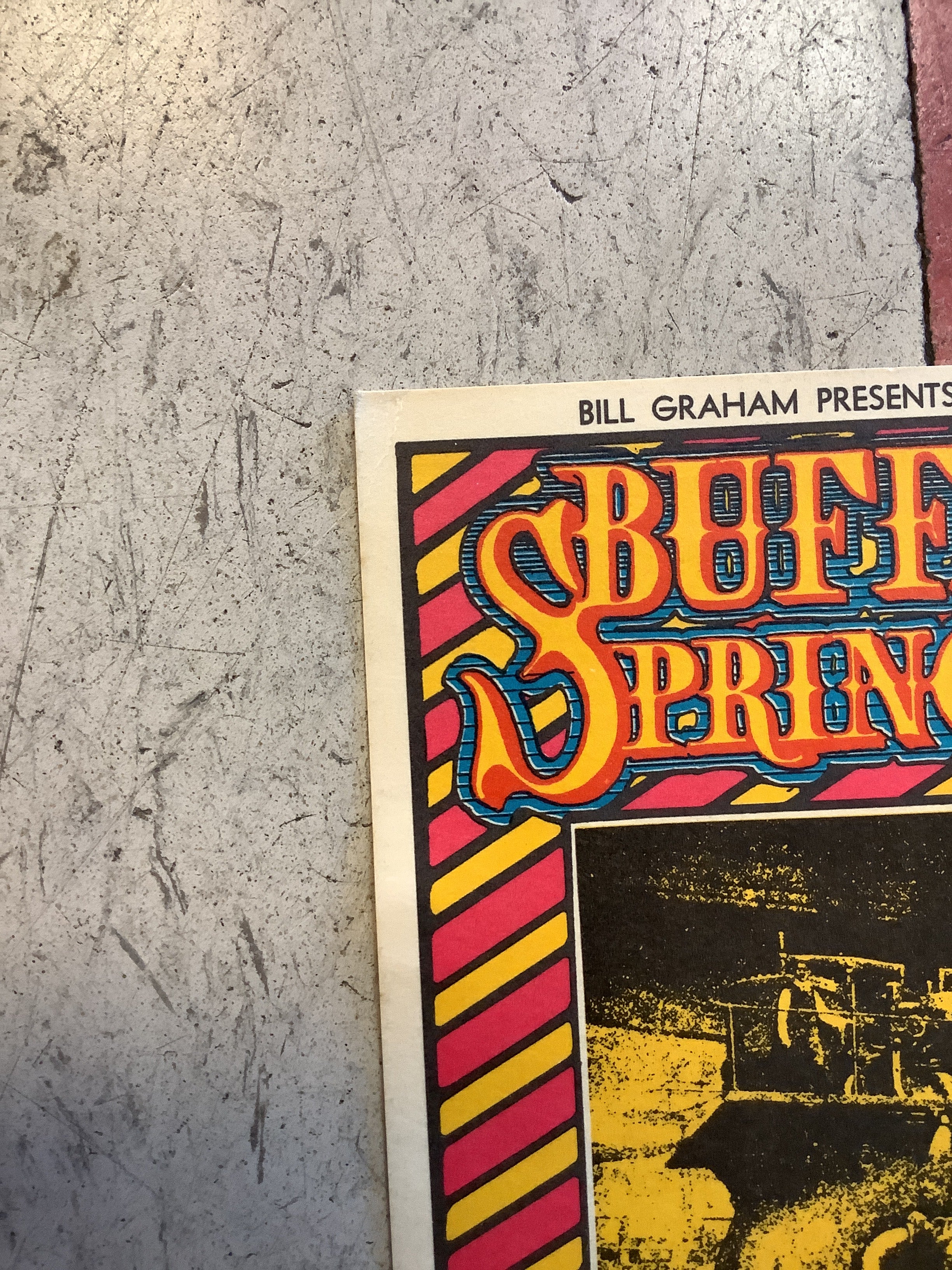 Buffalo Springfield at The Fillmore - 1967 (Postcard) - Image 2