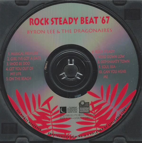 Byron Lee And The Dragonaires - Rock Steady Beat '67 (CD) - Image 3