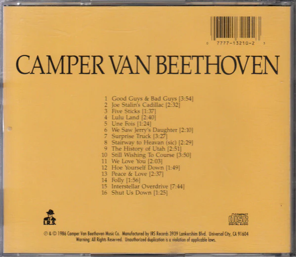 Camper Van Beethoven - Camper Van Beethoven (CD) - Image 2