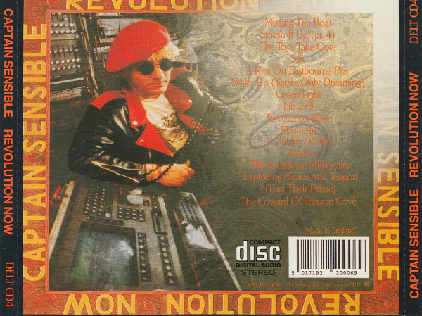 Captain Sensible - Revolution Now (CD) - Image 2
