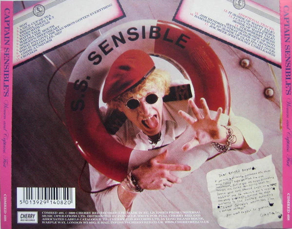 Captain Sensible - Women And Captains First (CD) - Image 2