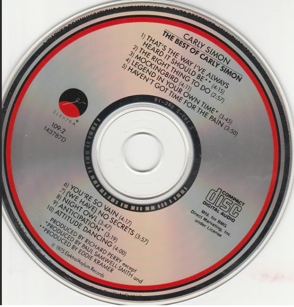Carly Simon - The Best Of Carly Simon (CD) - Image 3
