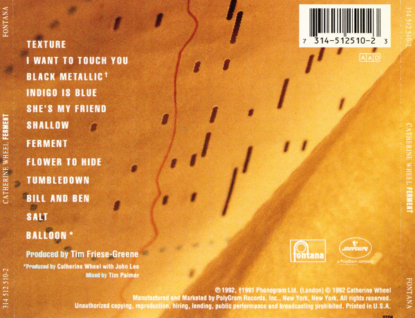 Catherine Wheel - Ferment (CD) - Image 3