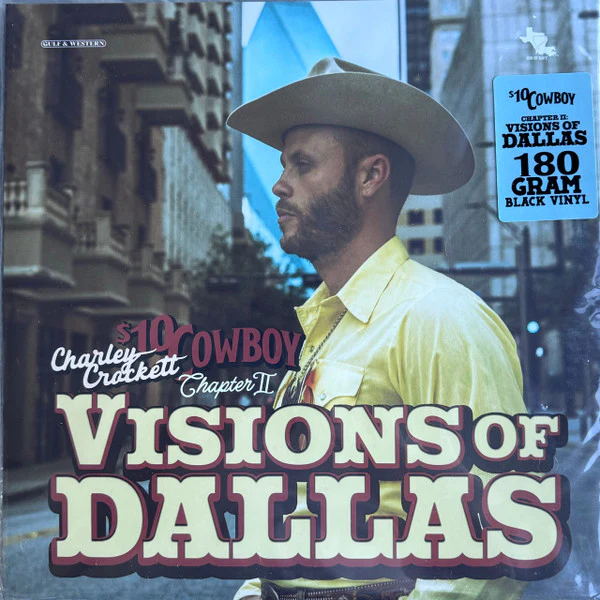 Charley Crockett - $10 Cowboy Chapter II: Visions Of Dallas (Vinyl) - Image 3