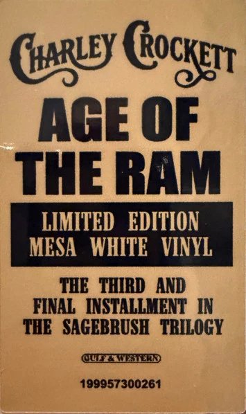 Charley Crockett - Age Of The Ram (Vinyl) - Image 2