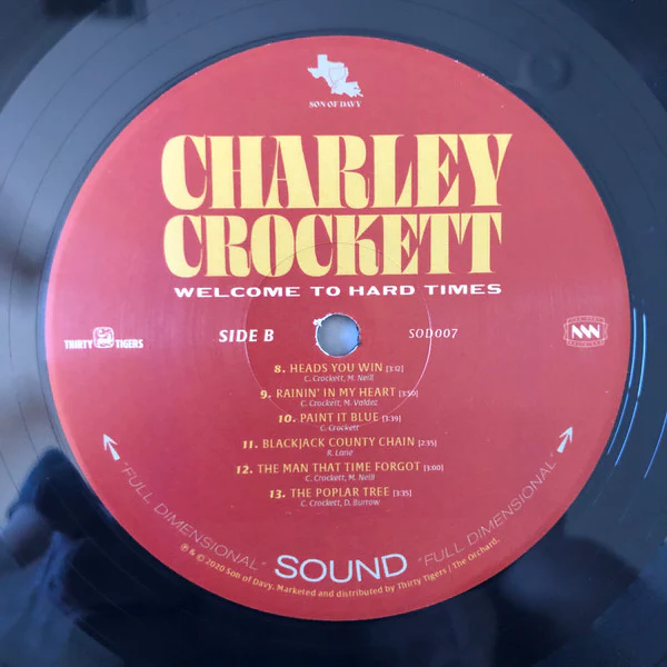 Charley Crockett - Welcome To Hard Times (Vinyl) - Image 4