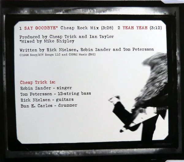 Cheap Trick - Say Goodbye (CD) - Image 4