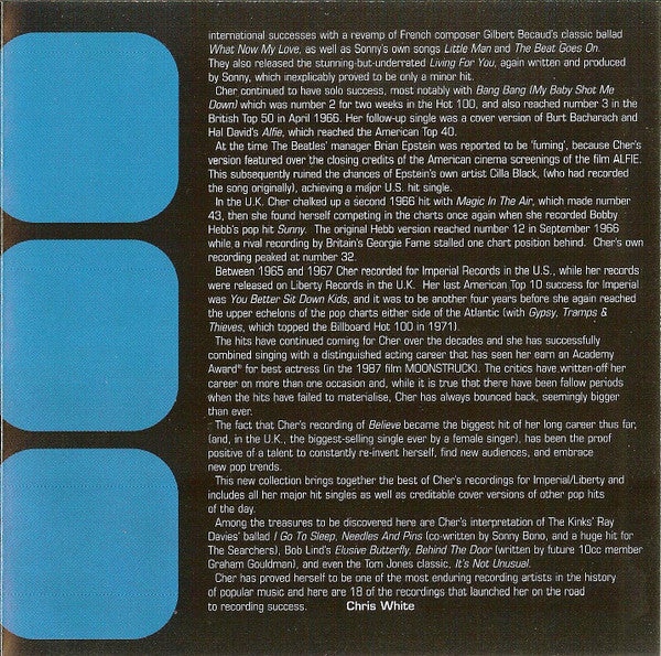 Cher - Bang, Bang The Early Years (CD) - Image 4
