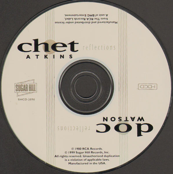 Chet Atkins And Doc Watson - Reflections (CD) - Image 3