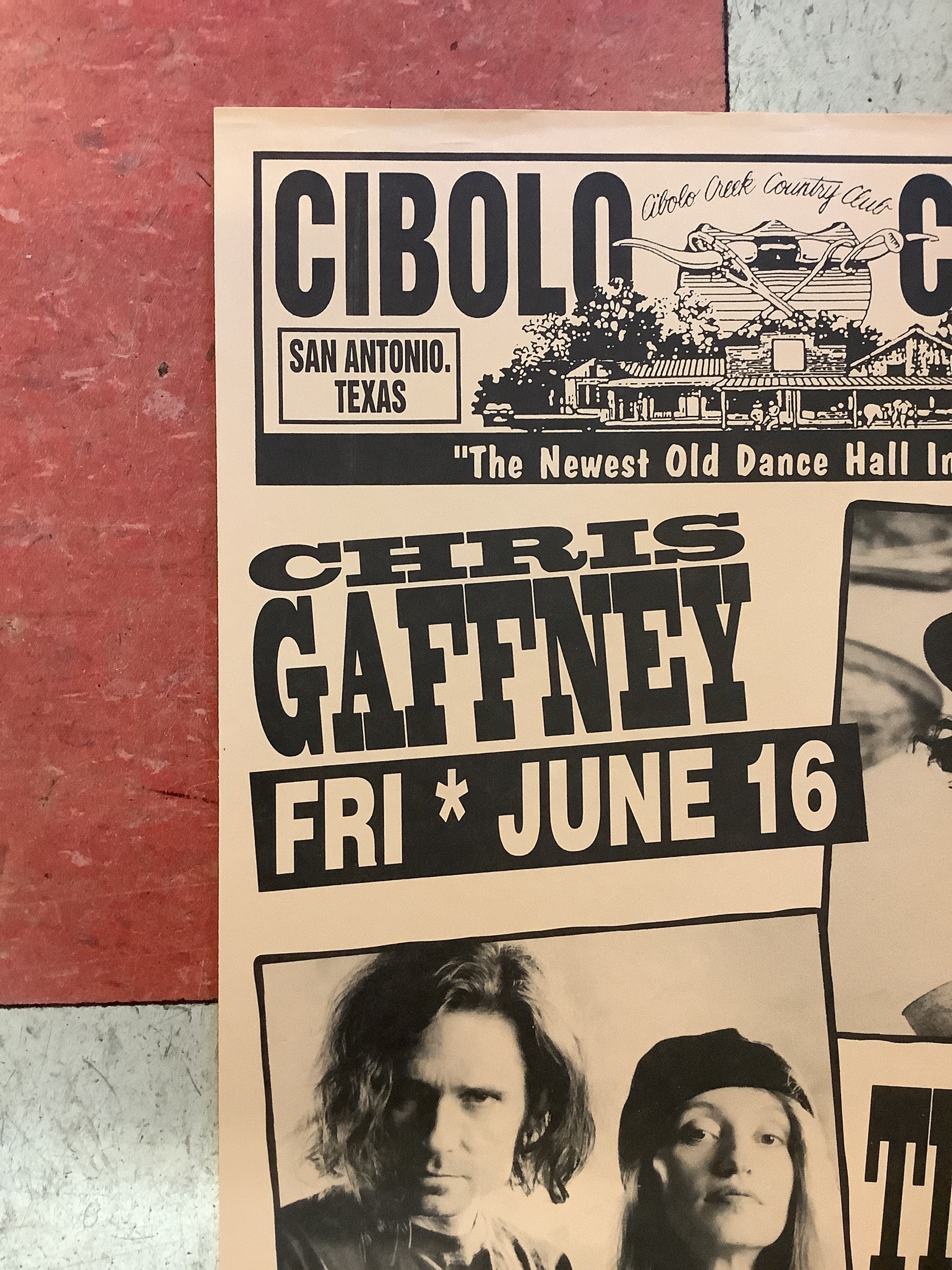 Chris Gaffney & Timbuk 3 at Cibolo Creek Country Club - 1995 (Poster) - Image 2