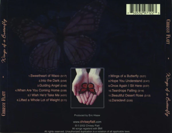 Chrissy Flatt  - Wings Of A Butterfly (CD) - Image 2
