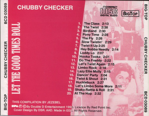 Chubby Checker - Let The Good Times Roll (CD) - Image 2