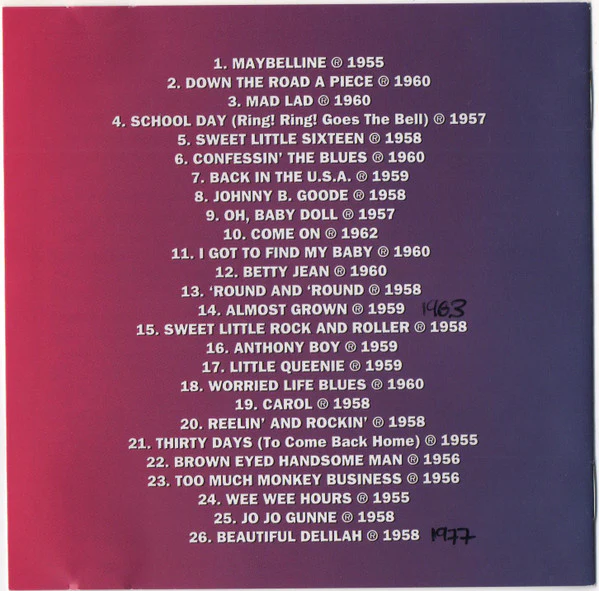 Chuck Berry - Chuck Berry / More Chuck Berry (CD) - Image 2