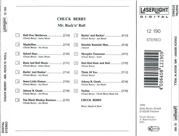 Chuck Berry - Mr Rock 'n' Roll (CD) - Image 2