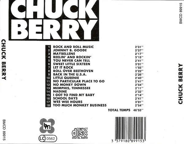 Chuck Berry - You Never Can Tell / Sweet Little Sixteen (CD) - Image 3