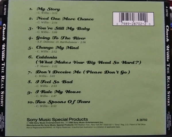 Chuck Willis - The Real Story (CD) - Image 3