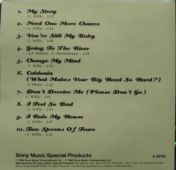 Chuck Willis - The Real Story (CD) - Image 4