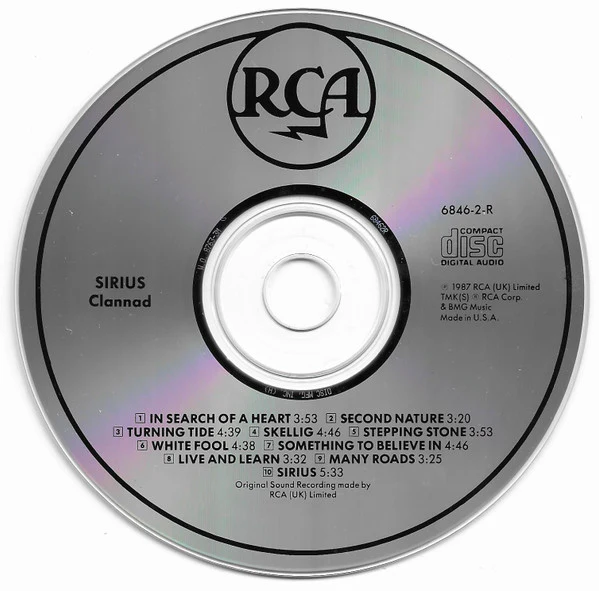Clannad - Sirius (CD) - Image 3