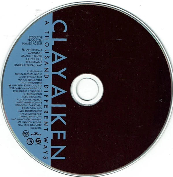 Clay Aiken - A Thousand Different Ways (CD) - Image 4