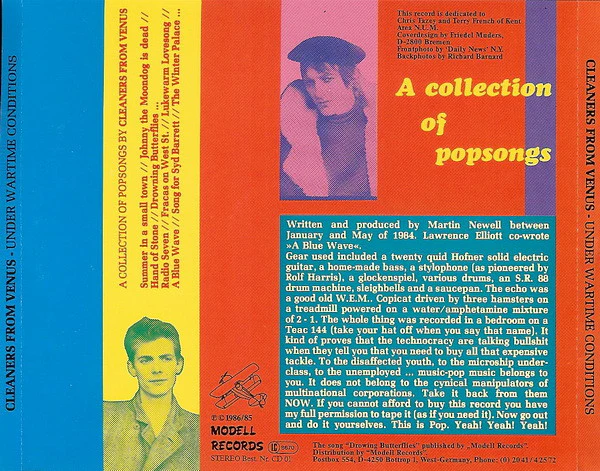 Cleaners From Venus - Under Wartime Conditions (CD) - Image 2