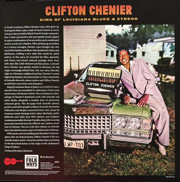 Clifton Chenier - King Of Louisiana Blues & Zydeco (Vinyl) - Image 2