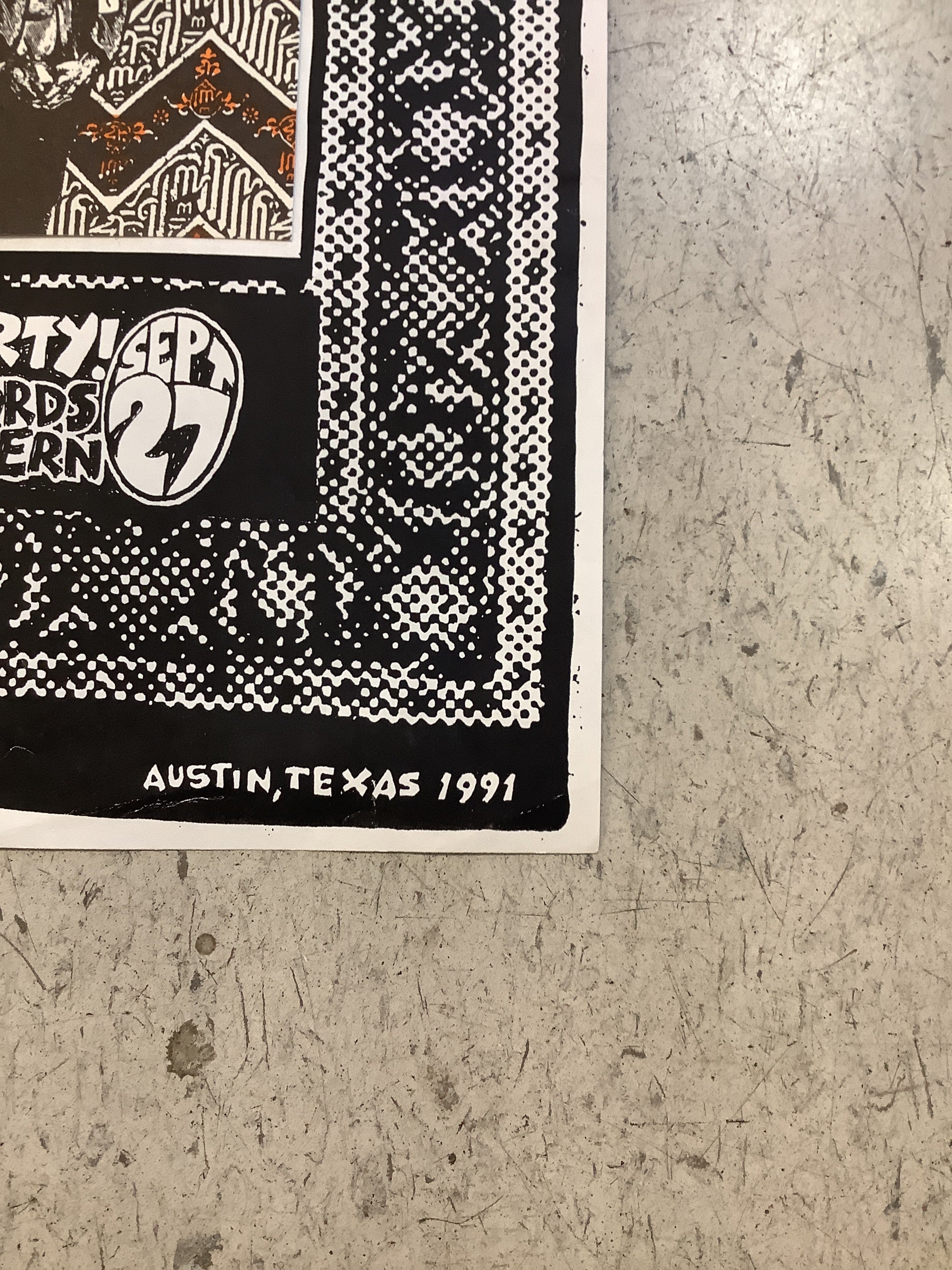 Coffee Sergeants Tape Release Party - 1991 (Poster) - Image 4
