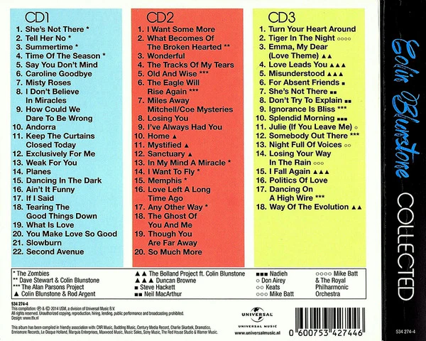 Colin Blunstone - Collected (CD) - Image 2