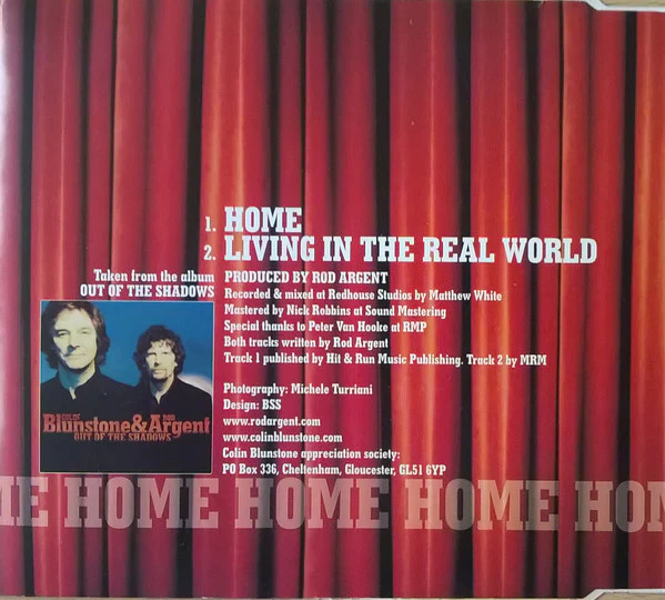 Colin Blunstone & Rod Argent - Home (CD) - Image 3