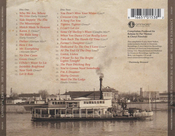 Continental Drifters - Drifted: In The Beginning & Beyond (CD) - Image 2