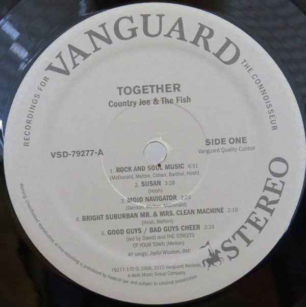 Country Joe And The Fish - Together (Vinyl) - Image 5