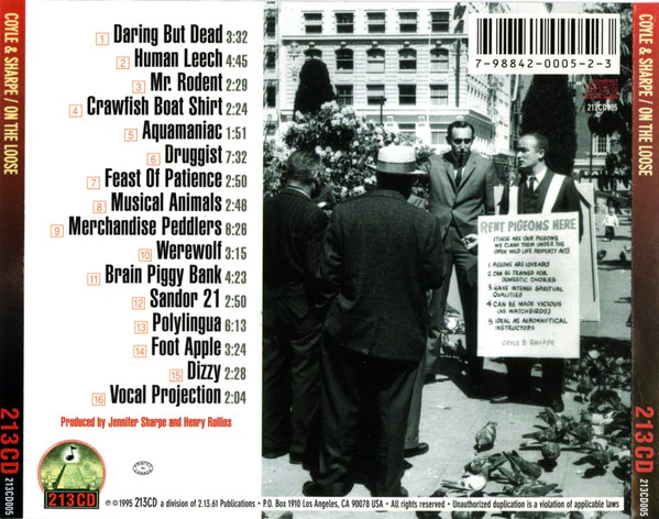 Coyle & Sharpe - On The Loose (CD) - Image 2