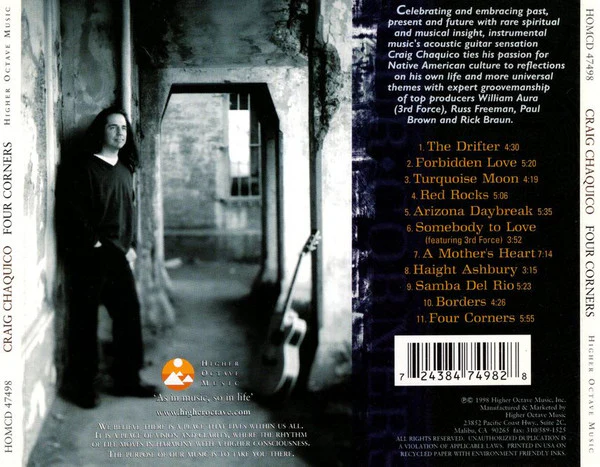 Craig Chaquico - Four Corners (CD) - Image 2