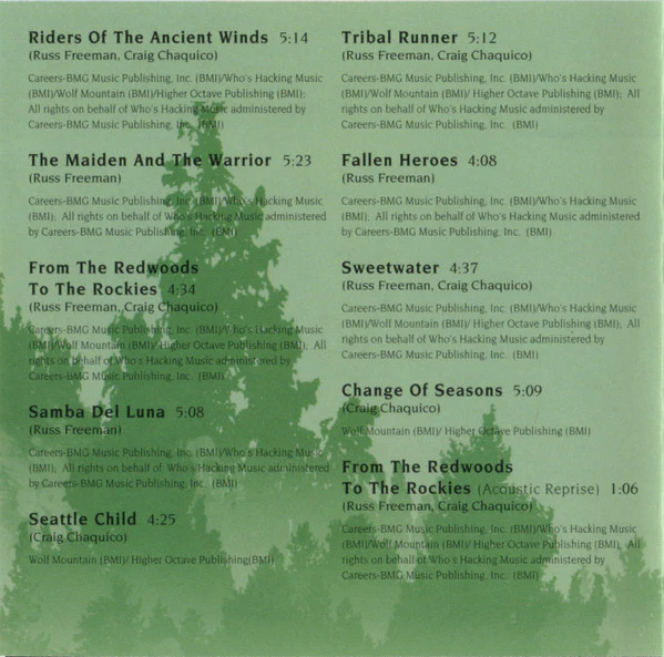 Craig Chaquico, Russ Freeman  - From The Redwoods To The Rockies (CD) - Image 5
