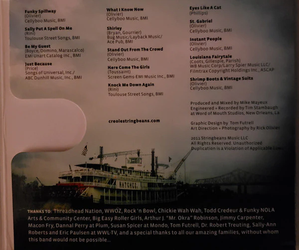 Creole String Beans - Shrimp Boots & Vintage Suits (CD) - Image 4