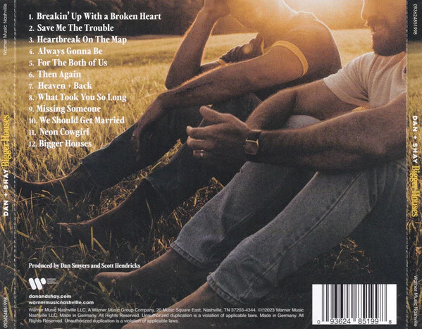 Dan + Shay - Bigger Houses (CD) - Image 2