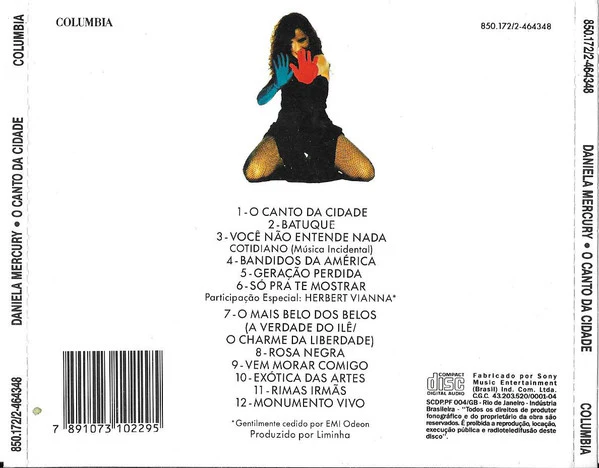 Daniela Mercury - O Canto Da Cidade (CD) - Image 2