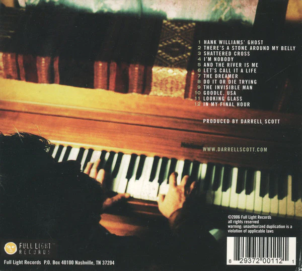 Darrell Scott - The Invisible Man (CD) - Image 2