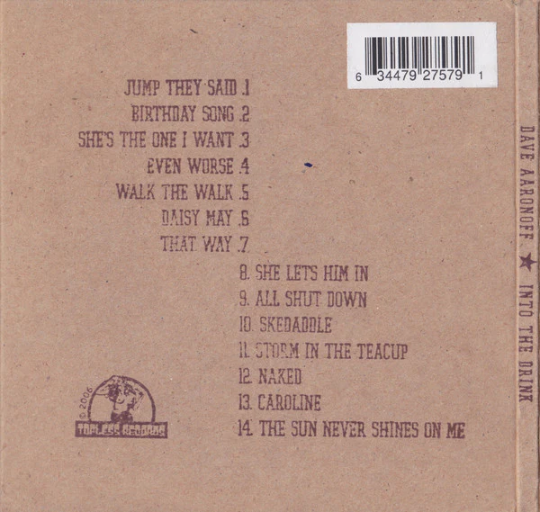 Dave Aaronoff - Into The Drink (CD) - Image 5