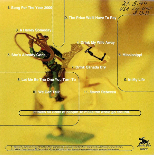 David Allan Coe - Recommended For Airplay (CD) - Image 5
