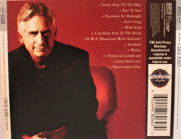 David Benoit - The Best Of David Benoit (CD) - Image 3