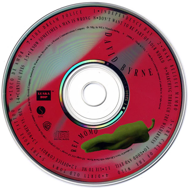 David Byrne - Rei Momo (CD) - Image 3
