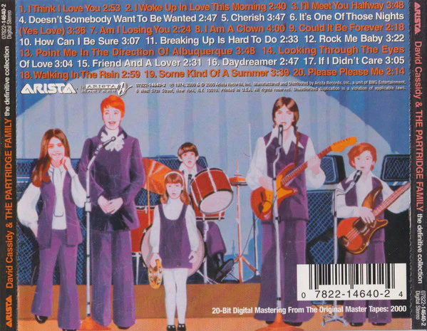 David Cassidy & The Partridge Family - The Definitive Collection (CD) - Image 2