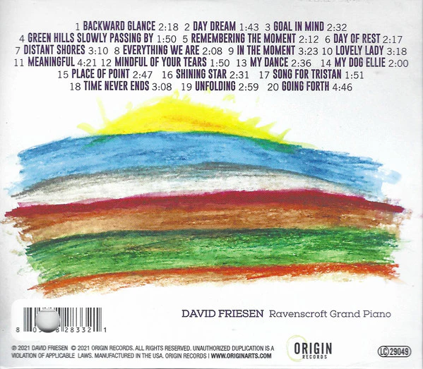 David Friesen - Day Of Rest (CD) - Image 2