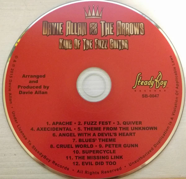 Davie Allan & The Arrows - King Of The Fuzz Guitar (CD) - Image 4