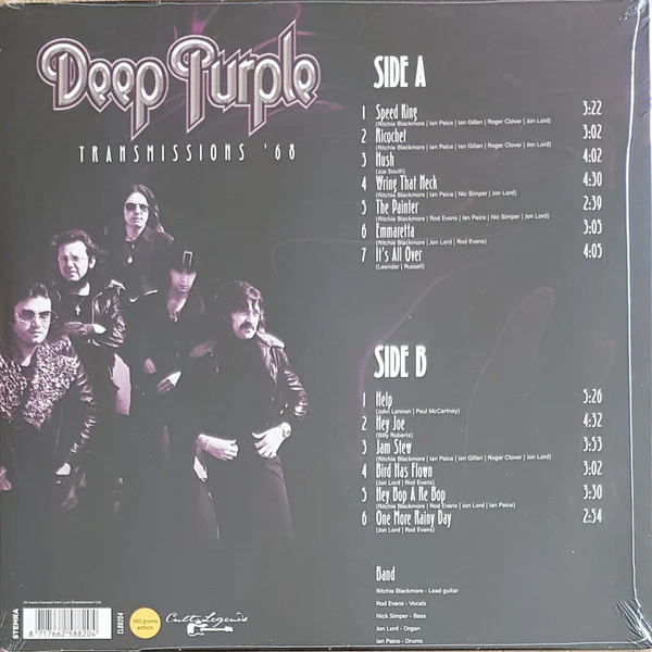 Deep Purple - Transmissions '68 (Vinyl) - Image 2